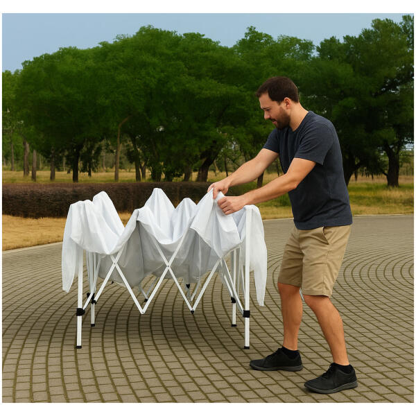 Hagepaviljong automatisk sammenleggbar 3x3 m tak for terrasse MultiGarden - Bilde 4