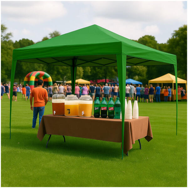 Automatisk sammenleggbar hagepaviljong 3x3 m tak for terrasse MultiGarden - Bilde 3