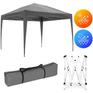 Hagepaviljong automatisk sammenleggbar3x3 m med tak for hage terrasse MultiGarden