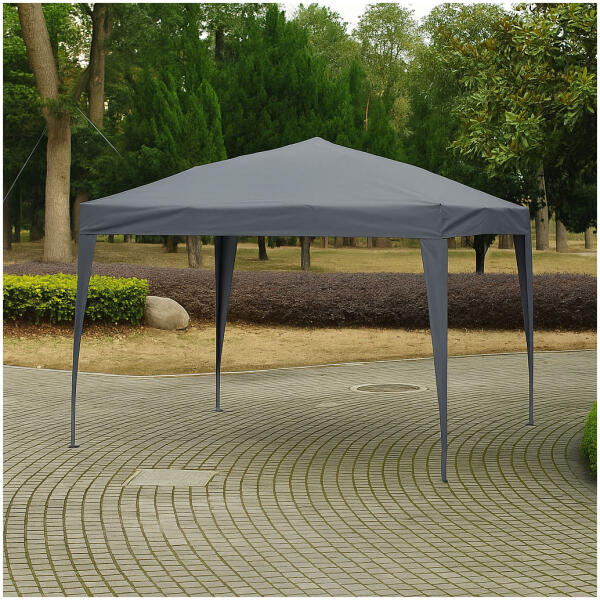 Hagepaviljong automatisk sammenleggbar3x3 m med tak for hage terrasse MultiGarden - Bilde 3