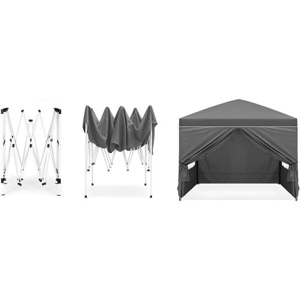 Hagepaviljong automatisk sammenleggbarx3 m med 4 sidevegger MultiGarden - Bilde 5