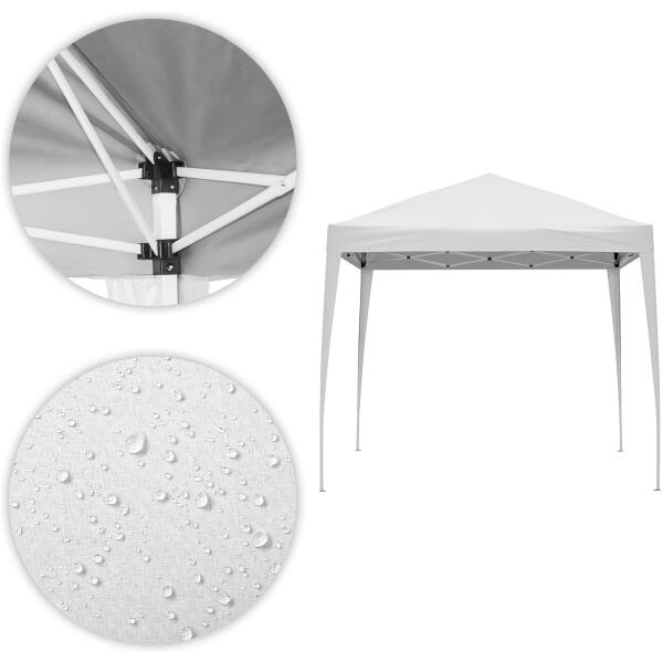 Hagepaviljong automatisk sammenleggbar3x3 m med 4 sidevegger MultiGarden - Bilde 7
