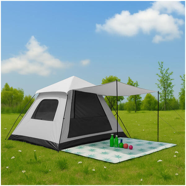Selvoppsettende campingtelt 4-personers iglo 1500 mm MultiGarden - Bilde 3