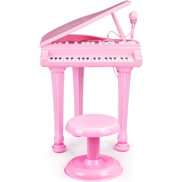 Piano orgel keyboard pianino med mikrofon mp3 Svart - Bilde 2