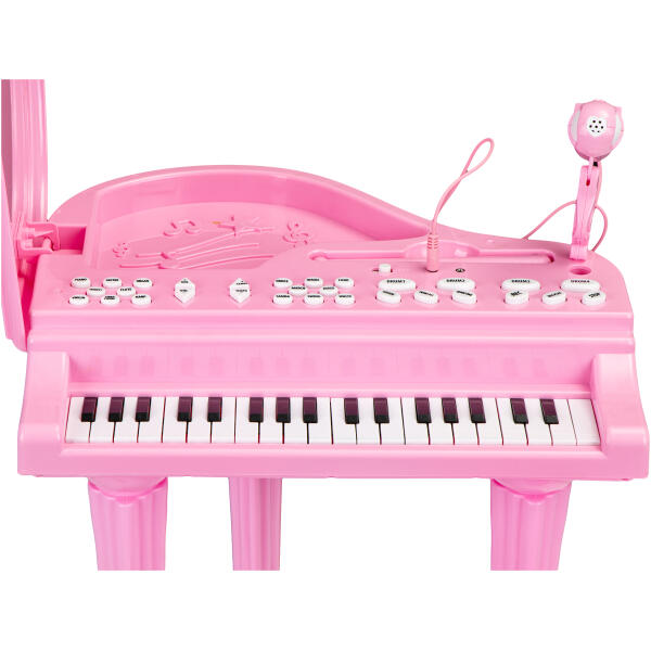 Piano orgel keyboard pianino med mikrofon mp3 Svart - Bilde 4