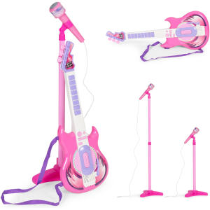 Sett elektrisk gitar mikrofon stativ for barn mp3