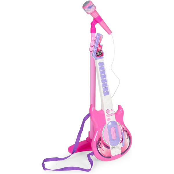 Sett elektrisk gitar mikrofon stativ for barn mp3 - Bilde 2