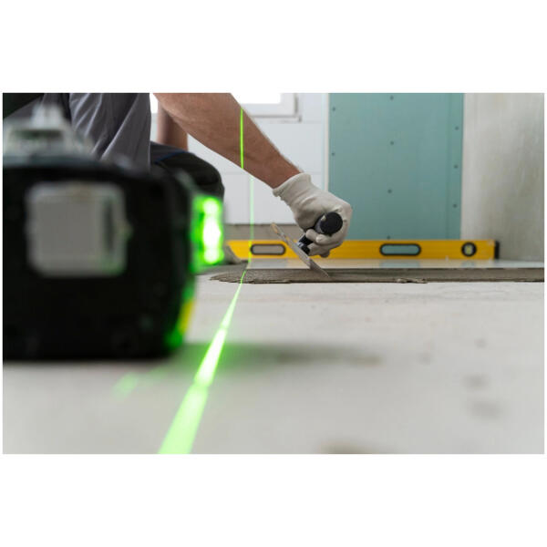 Laserplanmåler krysslaser 360-grader 4D 16 linjer Grønn - Bilde 3