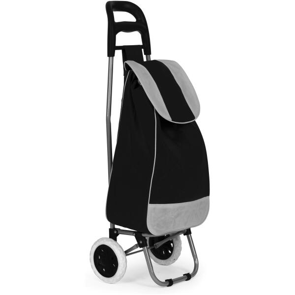 Handlekurv bag 25 liter med hjul metallramme gummihjul ModernHome - Bilde 6