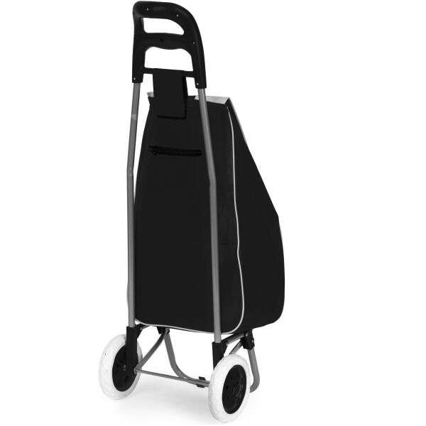 Handlekurv bag 25 liter med hjul metallramme gummihjul ModernHome - Bilde 4