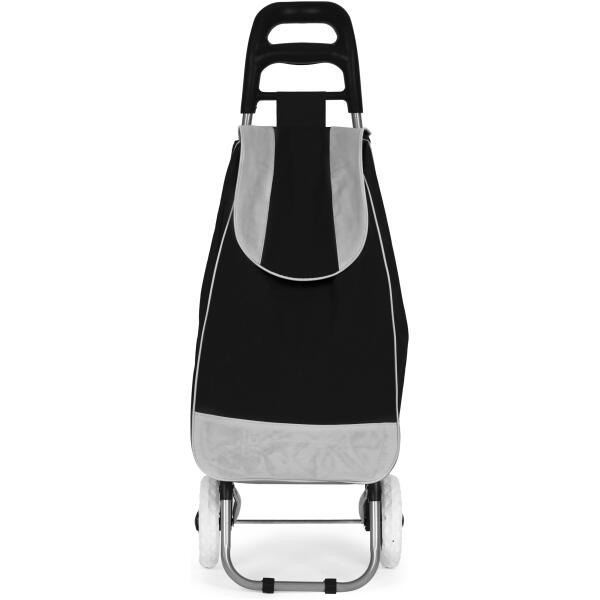 Handlekurv bag 25 liter med hjul metallramme gummihjul ModernHome - Bilde 3