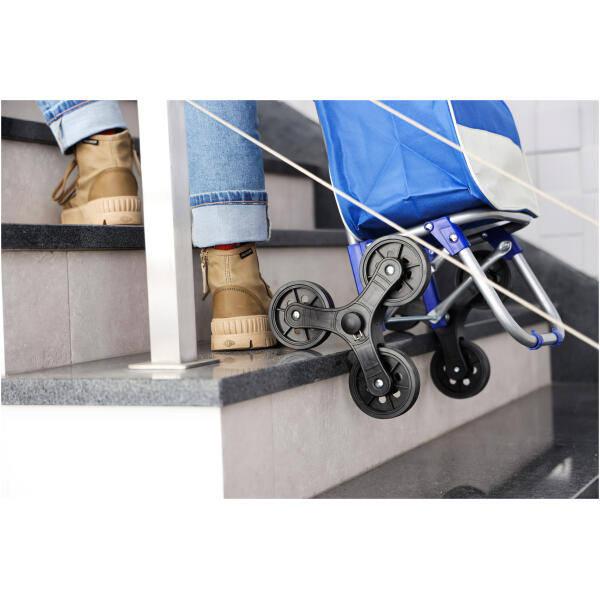 Handlekurv bag 25 liter med 6 hjul metallramme ModernHome - Bilde 2