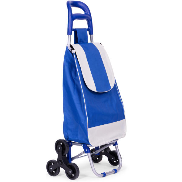 Handlekurv bag 25 liter med 6 hjul metallramme ModernHome - Bilde 6