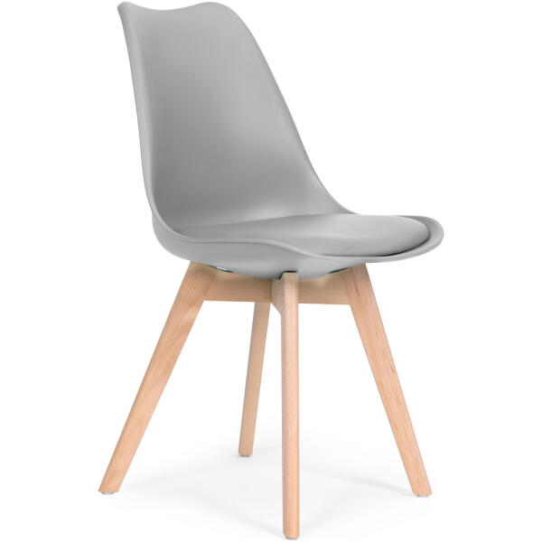 Stol sett med stoler til stue spisestue med pute ModernHome - Bilde 3